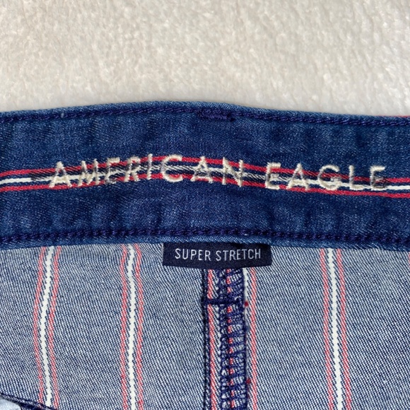 American Eagle Stripped Mini Skirt - Picture 6 of 14